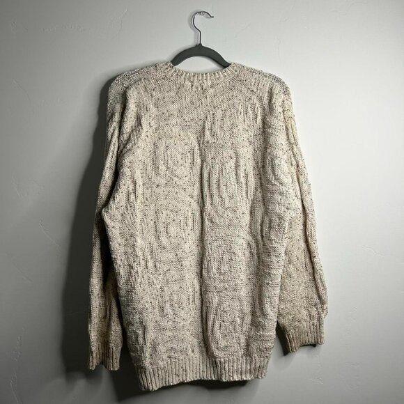 Cream oversized vintage cardigan size medium by Tony Lambert - Picture 2 of 6